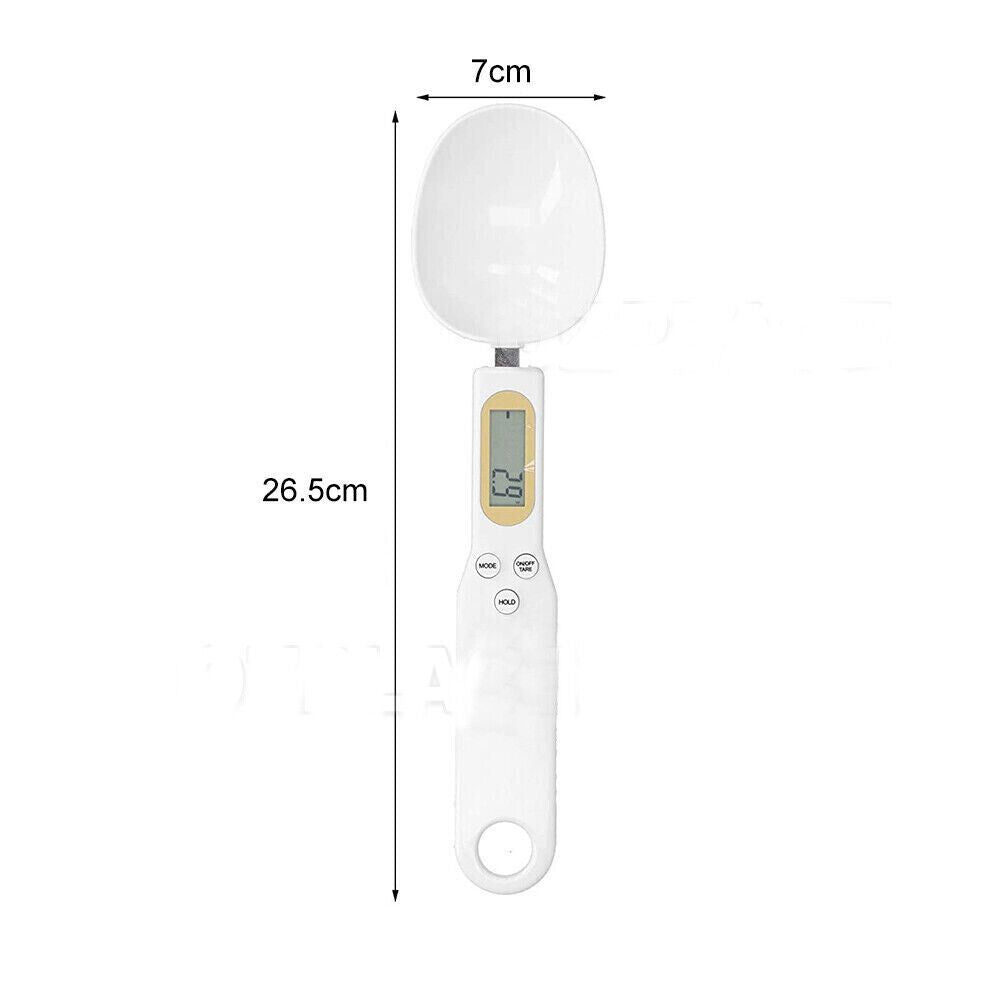 Electronic Digital Food Scale Measuring Spoon LCD Spice Weight Kitchen Tool