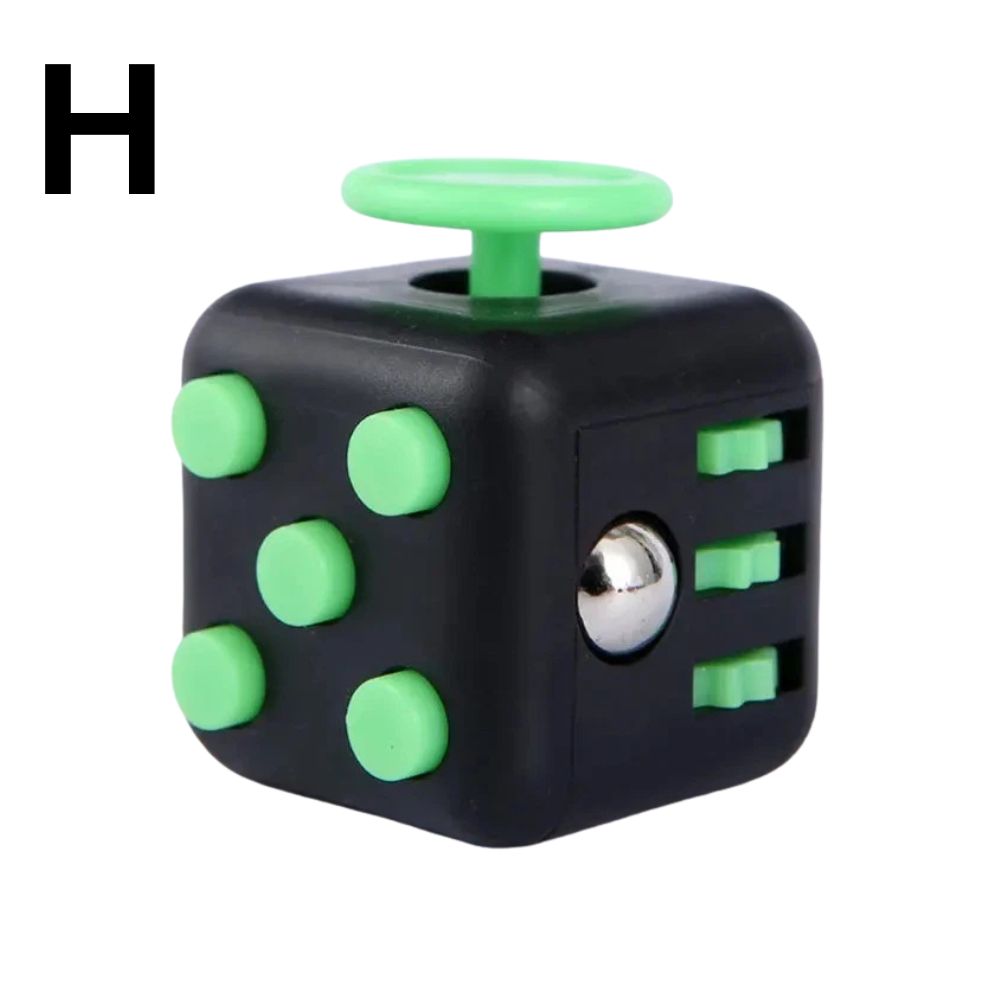 Fidget Cube 6/12 Sides Sensory Anxiety Stress Relief Toy Rainbow ADHD Kids Adult