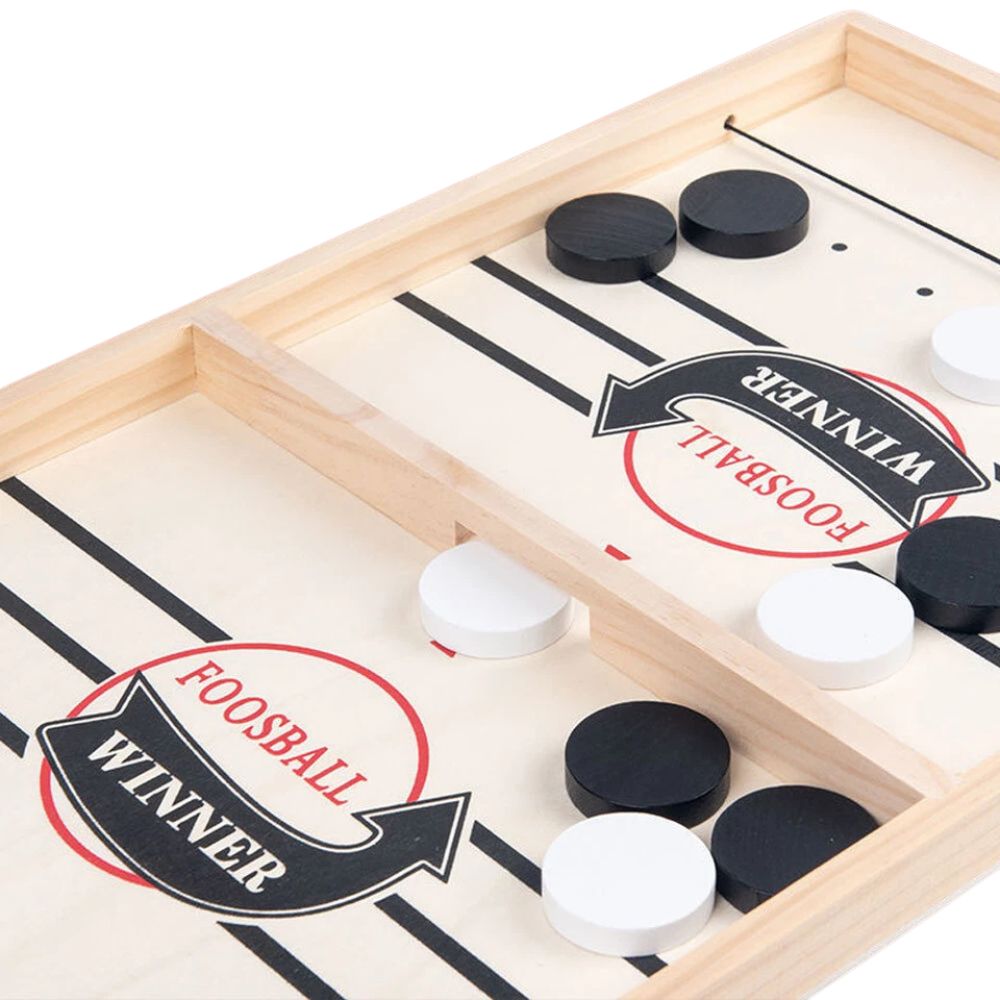 Foosball Board Game Slingshot Board Games For Adult, Super Winner Sling Puck
