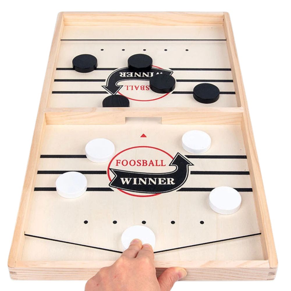 Foosball Board Game Slingshot Board Games For Adult, Super Winner Sling Puck
