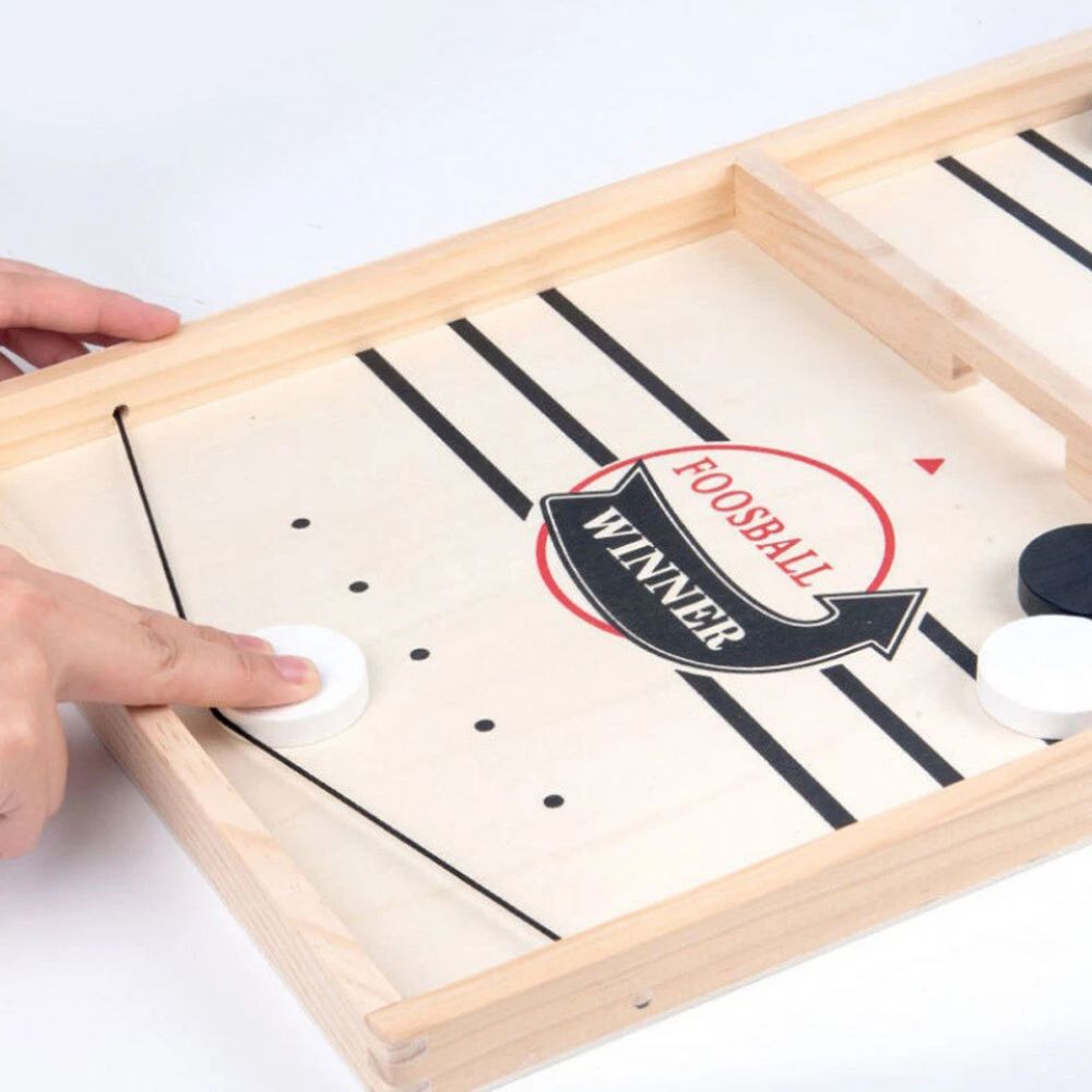 Foosball Board Game Slingshot Board Games For Adult, Super Winner Sling Puck
