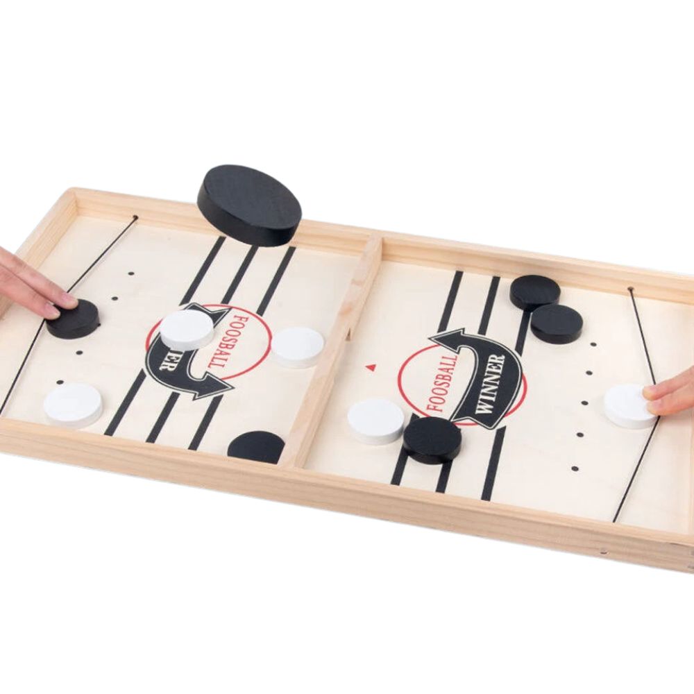 Foosball Board Game Slingshot Board Games For Adult, Super Winner Sling Puck