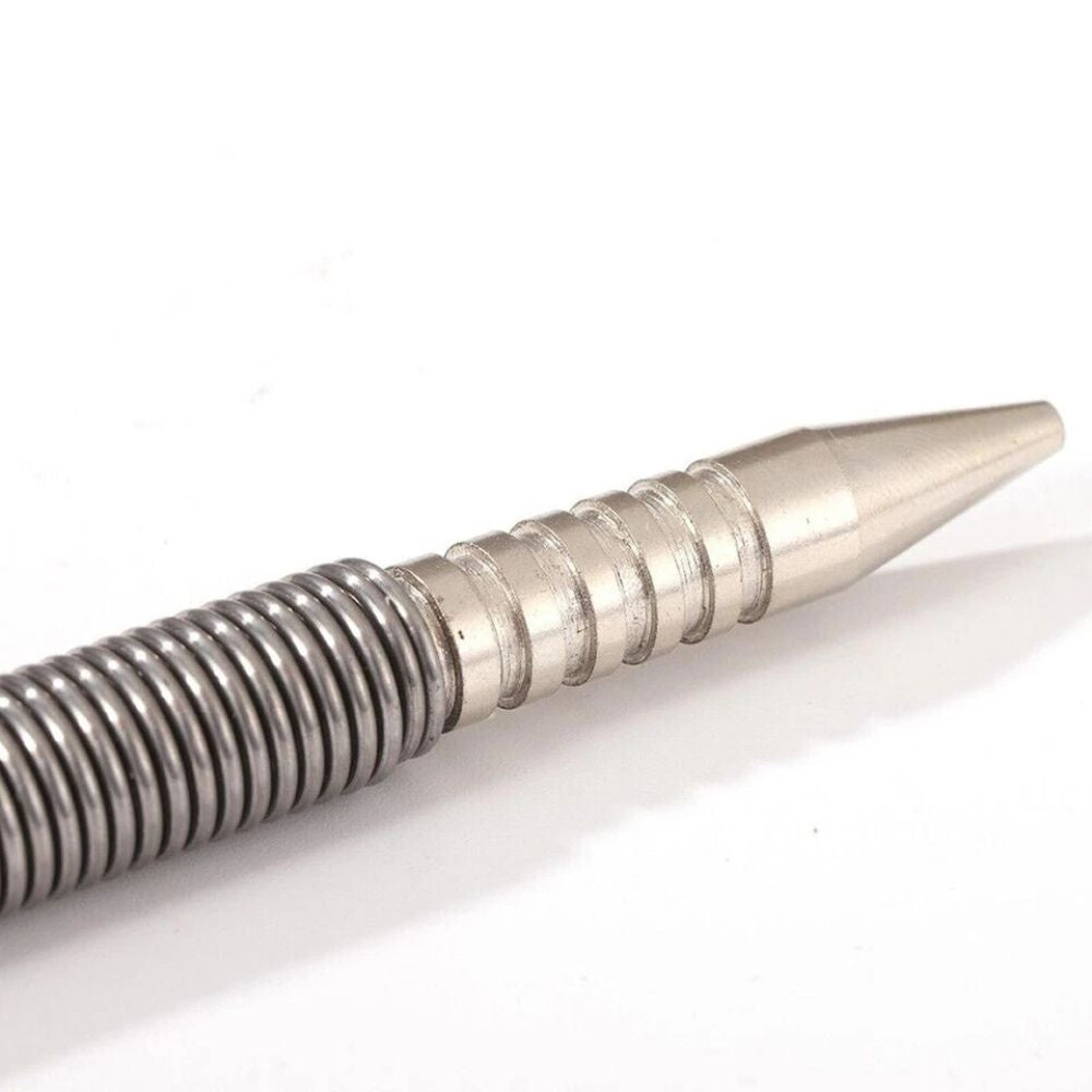 Hammerless Spring Nail Tool Nail Center Holes Punch Drill Bit Pin Removal Tools