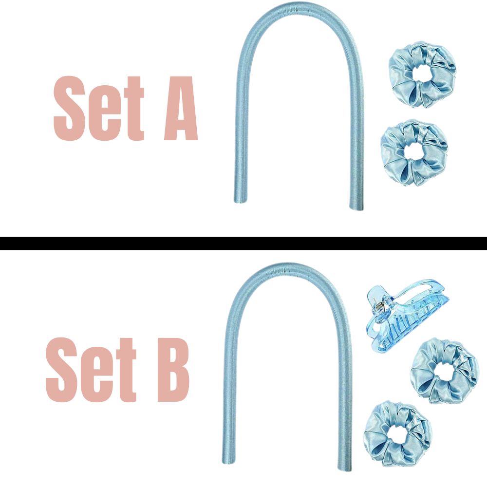 Heatless Curler Sets Curling Rod Headband Silk Curling Ribbon Hair Roller Lazy