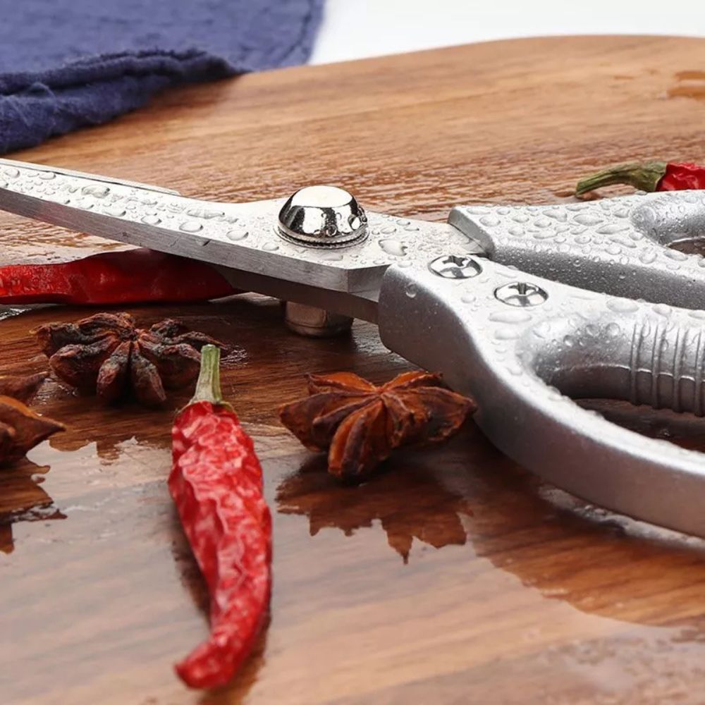 Heavy Duty Kitchen Scissors Shears Stainless Steel Fish Chicken Bone Beer Opener