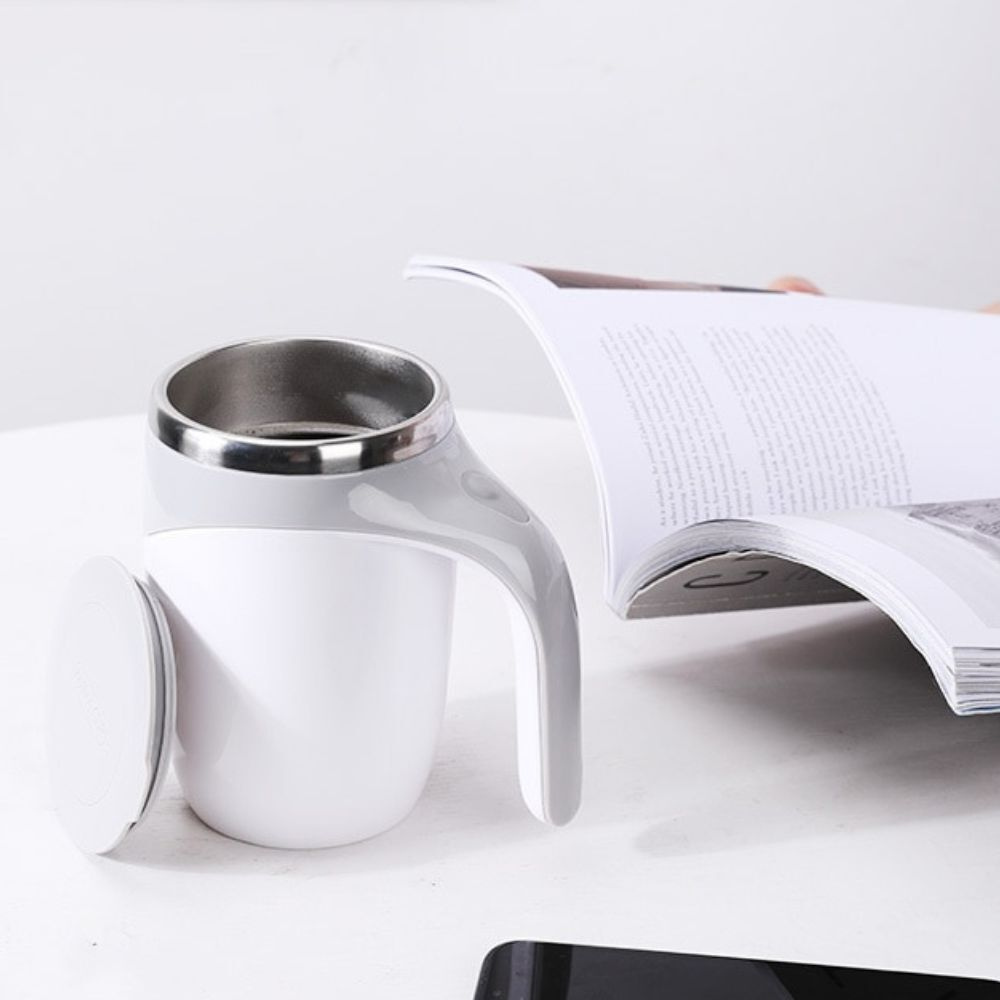 Magnetic Electric Rechargeable Automatic Self Stirring Mixing Mug Cup