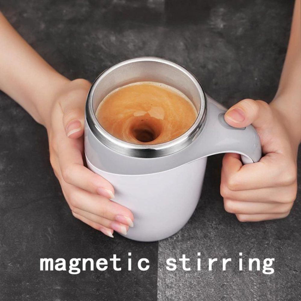Magnetic Electric Rechargeable Automatic Self Stirring Mixing Mug Cup