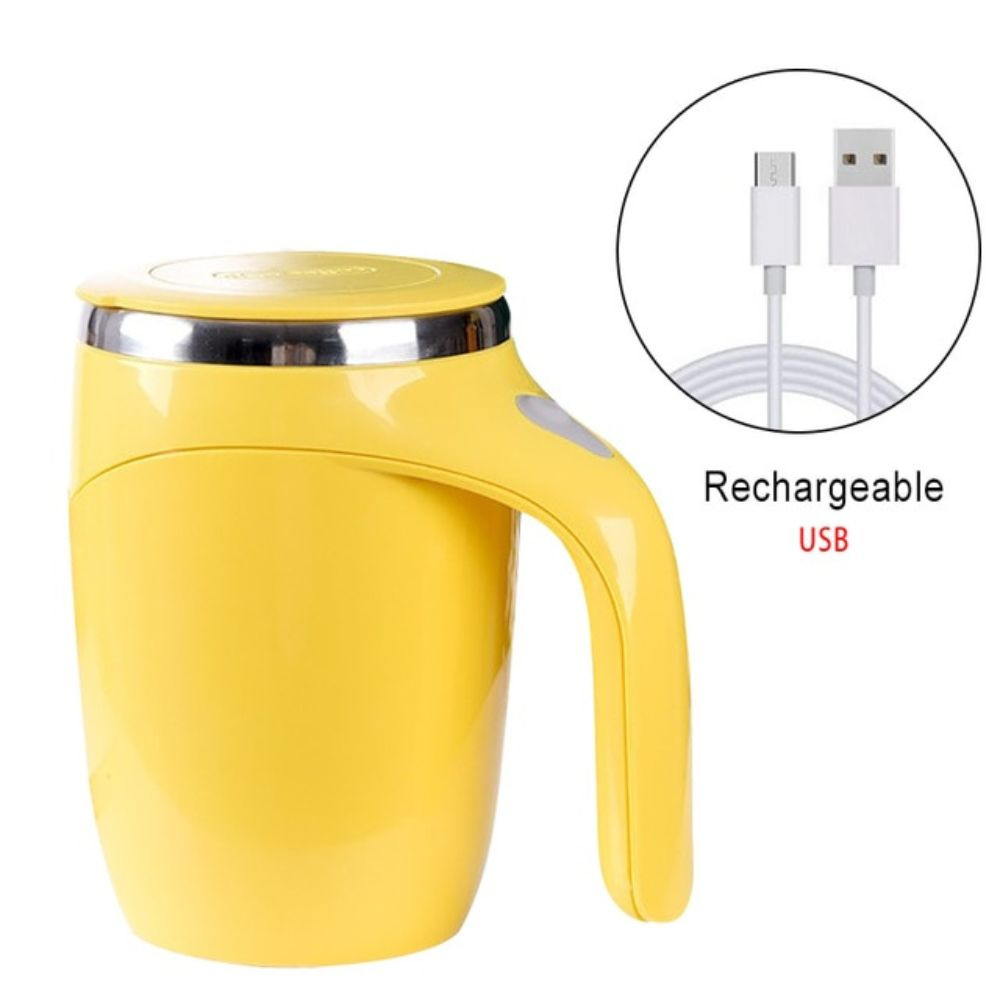 Magnetic Electric Rechargeable Automatic Self Stirring Mixing Mug Cup