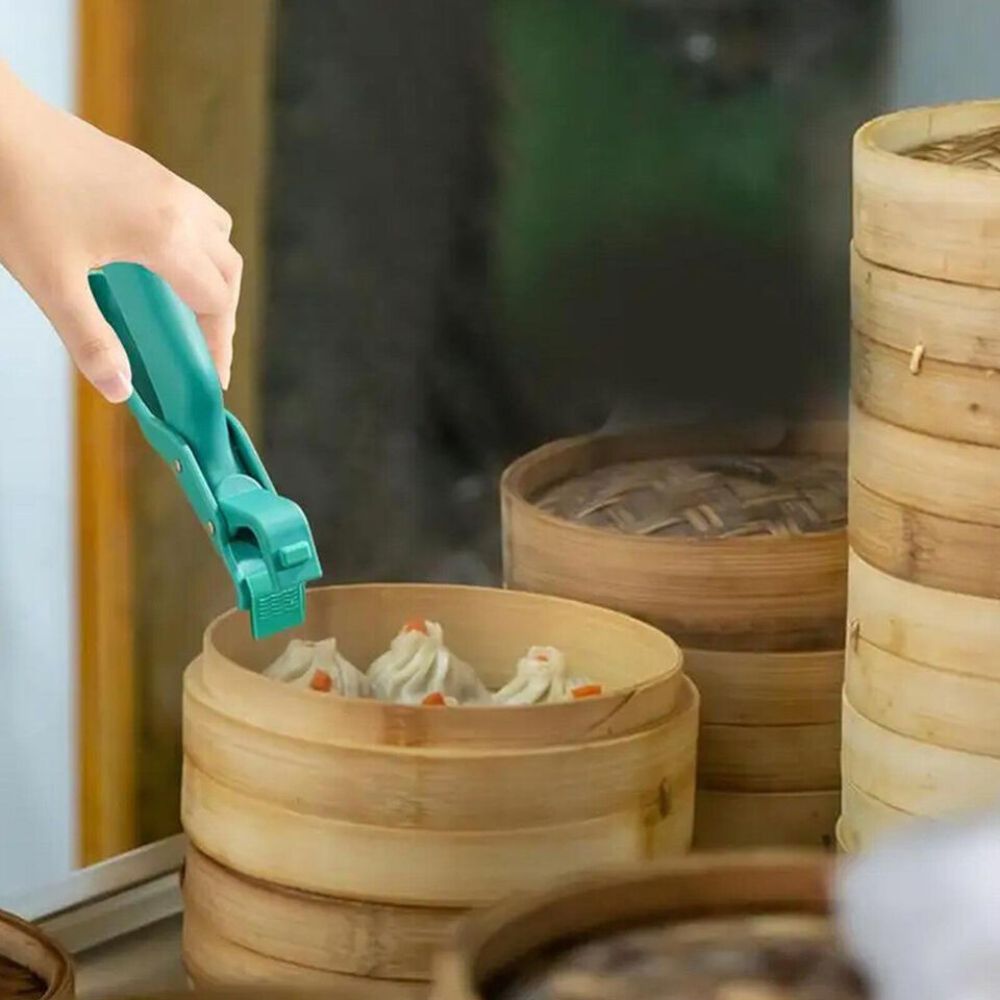 Anti-Scald Bowl Holder Clip for Kitchen Silicone Non-Slip Multi-Purpose
