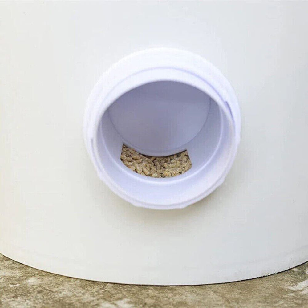Chicken Feeder Poultry Pro Feeder DIY Port PVC Gravity Fed