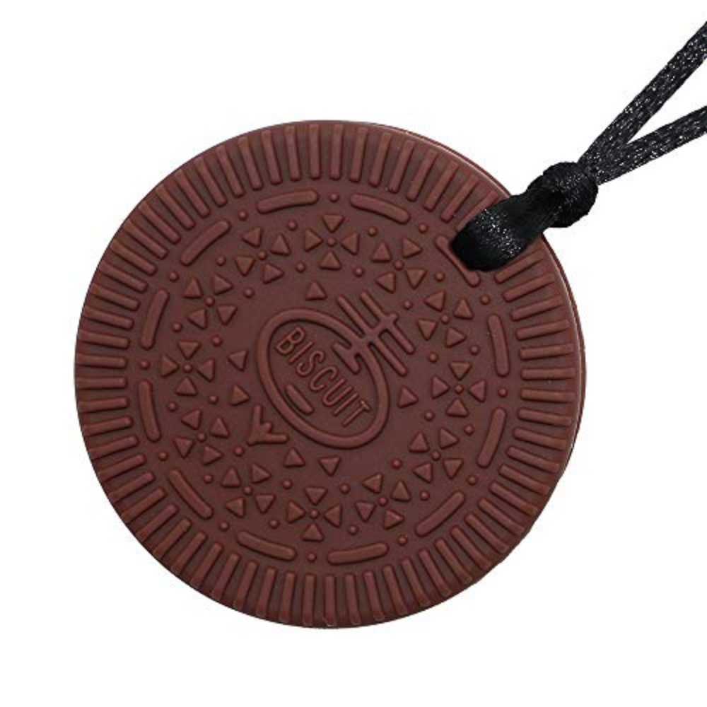 Oreo Sensory Chew Necklace For Biting, Teething, Autism, ADHD & Fidgeting
