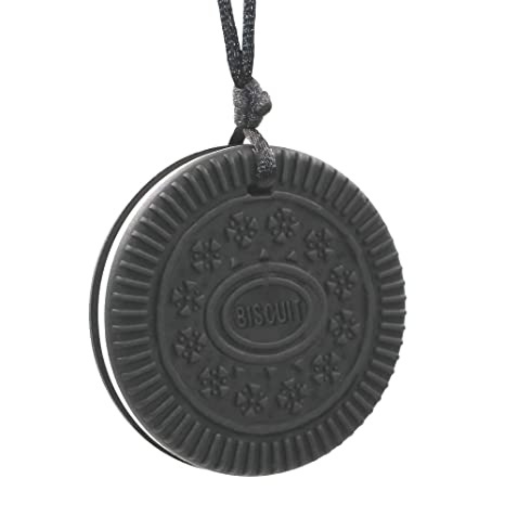 Oreo Sensory Chew Necklace For Biting, Teething, Autism, ADHD & Fidgeting