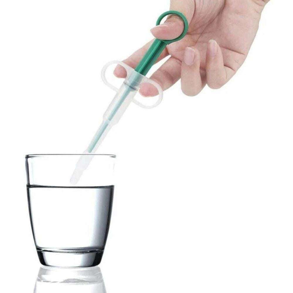 Pet Pill Dispenser Pusher Syringe Popper Dog Cat Capsule Tablet Piller Feeding