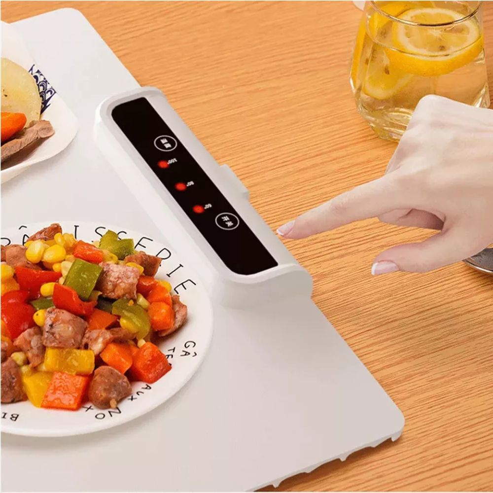 Portable Food Warming Mat Roll Up Heating Mat for Daily Use Party Gatherings
