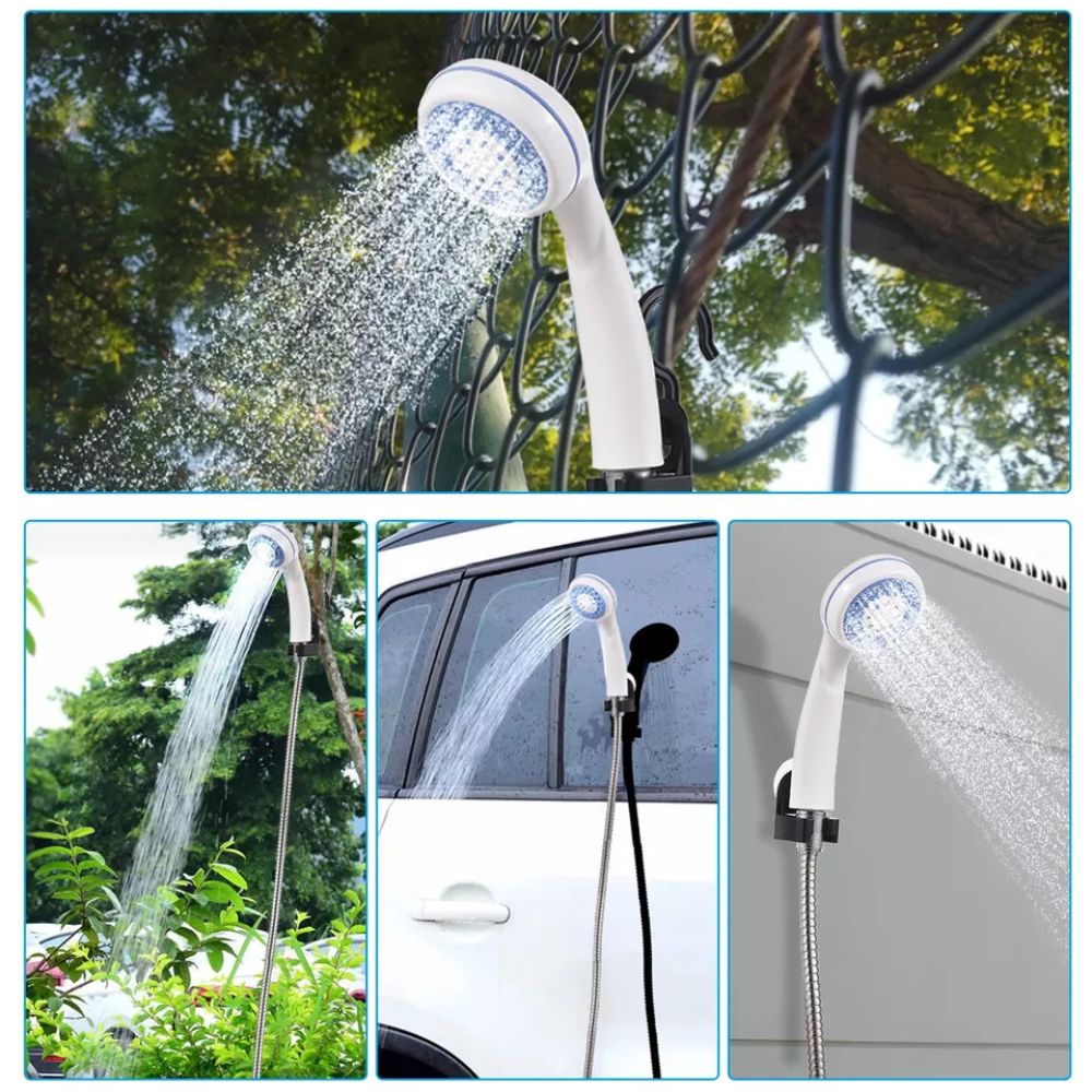 Portable Rechargeable Shower Pump Mobile Camping USB Electric Shower Outdoor
