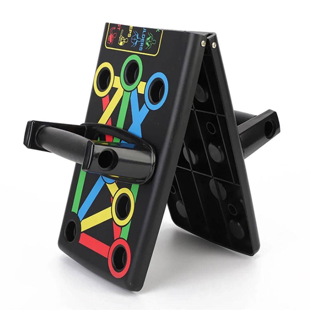 Push Up Board Rack Bar Grip Handle Gym Workout Fitness Stand Band Muscle Train