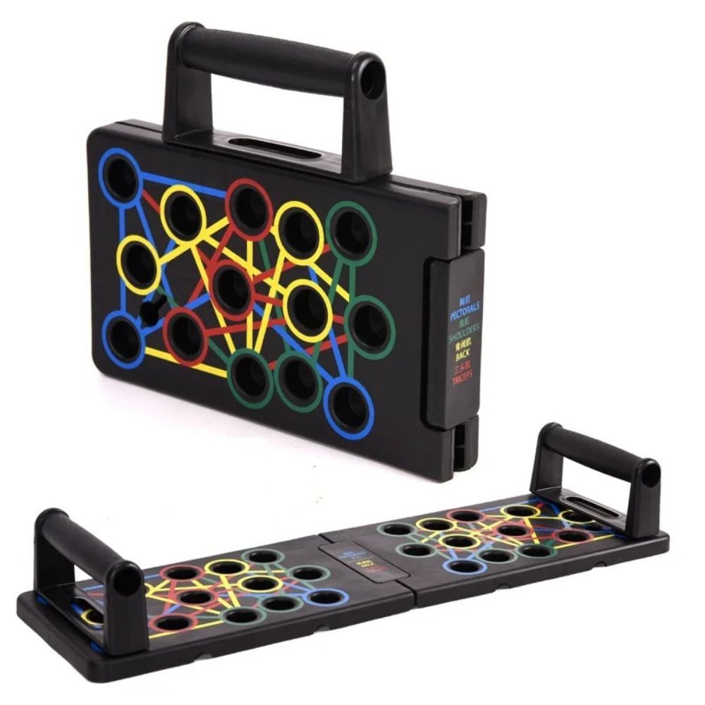 Push Up Board Rack Bar Grip Handle Gym Workout Fitness Stand Band Muscle Train