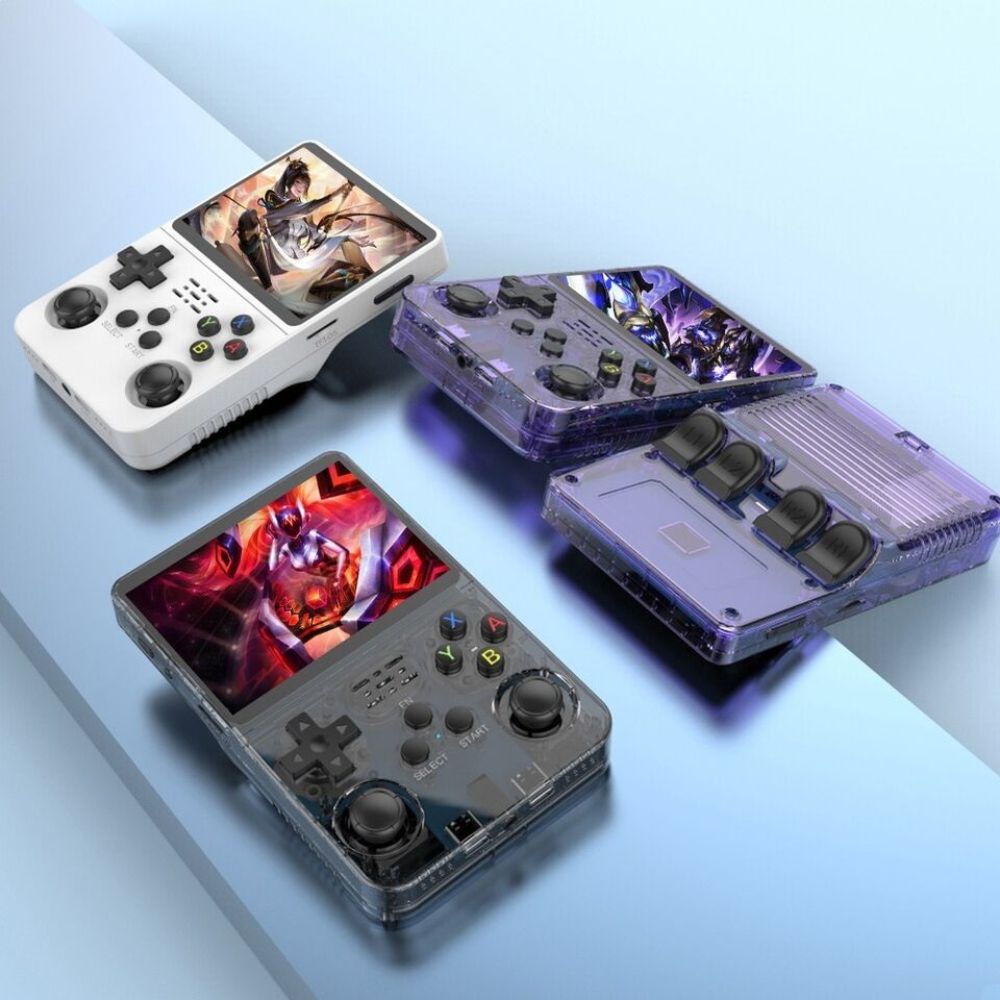 R36S Retro Handheld Video Game Console 3.5" IPS Screen Linux System Open Source