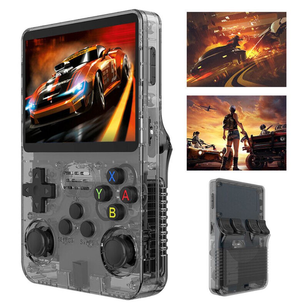 R36S Retro Handheld Video Game Console 3.5" IPS Screen Linux System Open Source