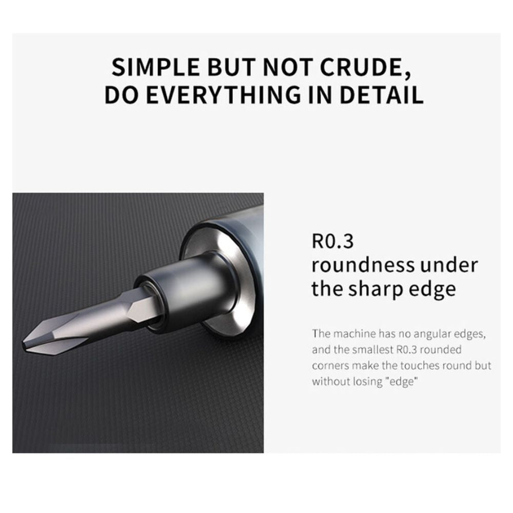 Rechargeable Electric Power Screwdriver Magnetic Cordless Screw Driver Precision Bit Set
