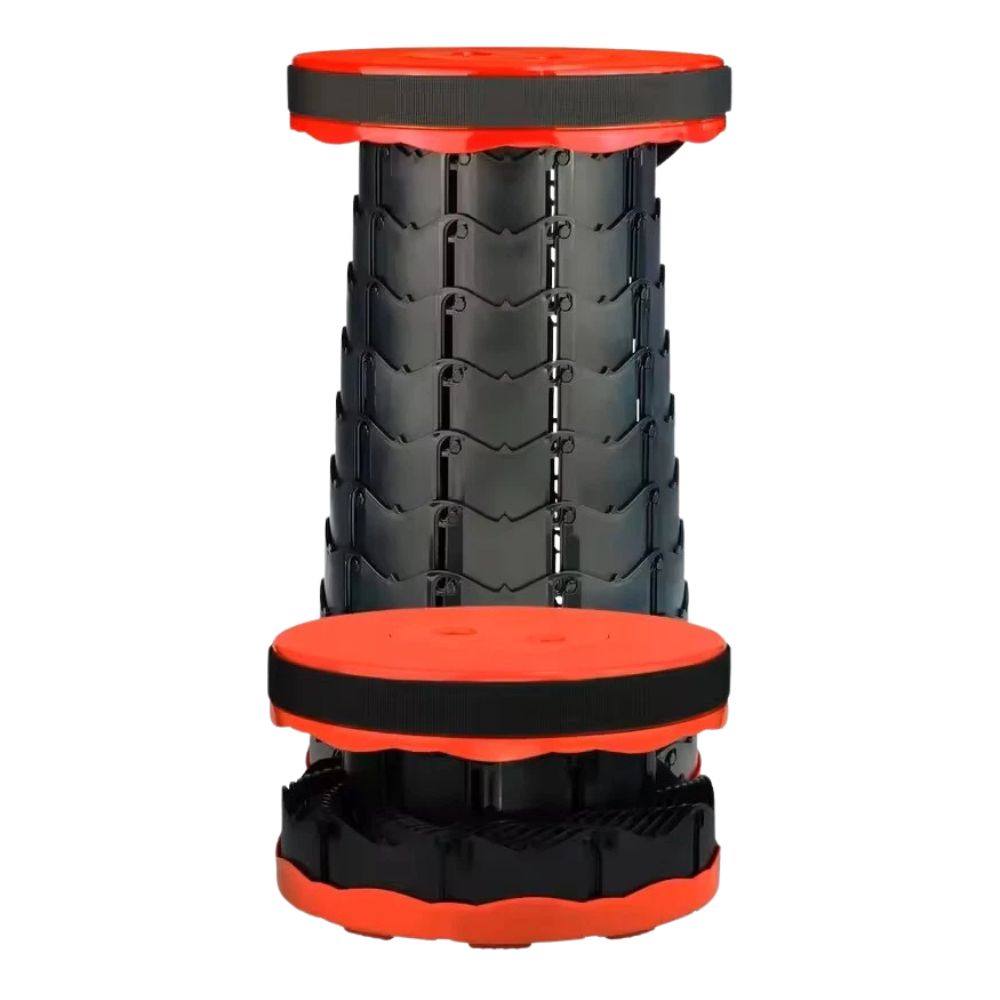 Retractable Portable Chair Stool Folding Telescoping Seat Camping Fishing Chair