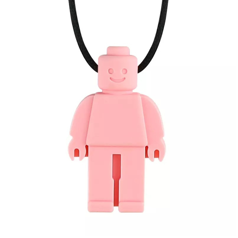 Robot Sensory Chew Necklace For Biting, Teething, Autism, ADHD & Fidgeting