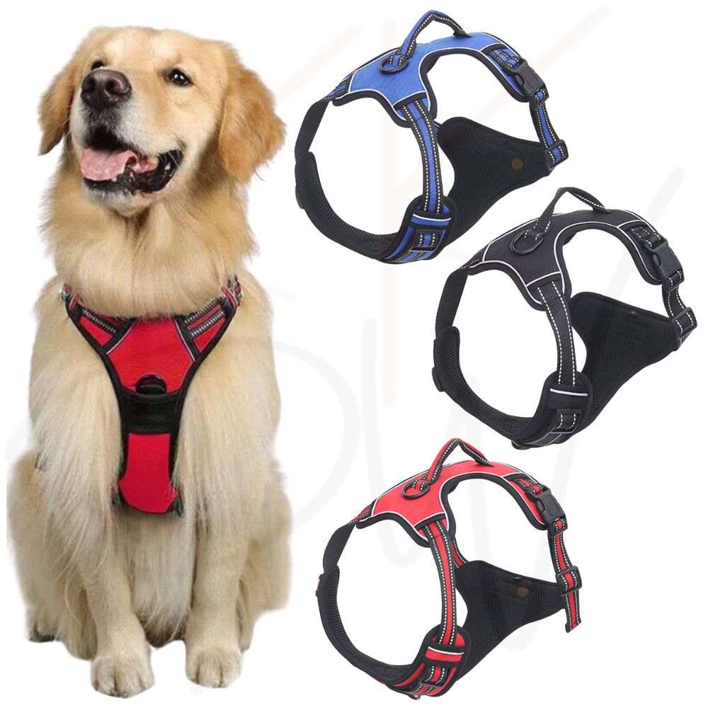 S-XL No-Pull Front Range Dog Harness Vest Adjustable Outdoor Handle Puppy Pet
