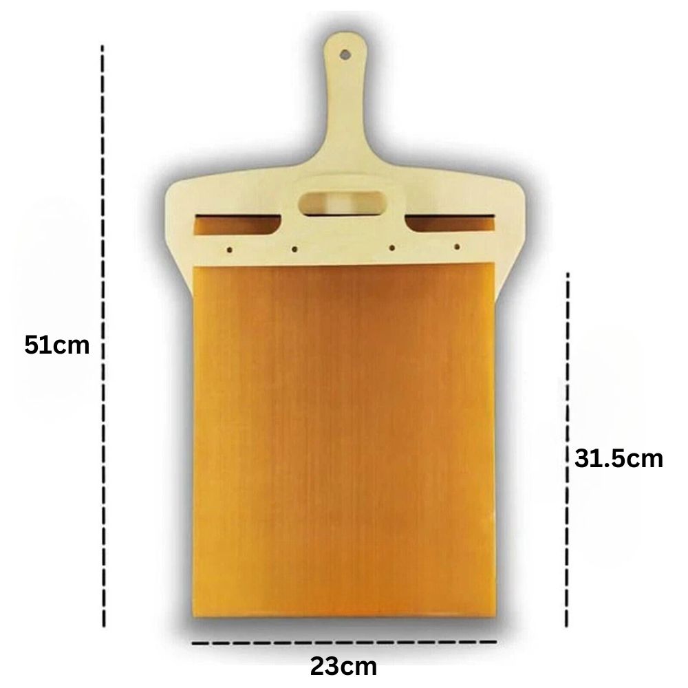 Sliding Pizza Shovel Peel-Pizza With Handle Dishwasher Safe Resusable Pizza Peeler