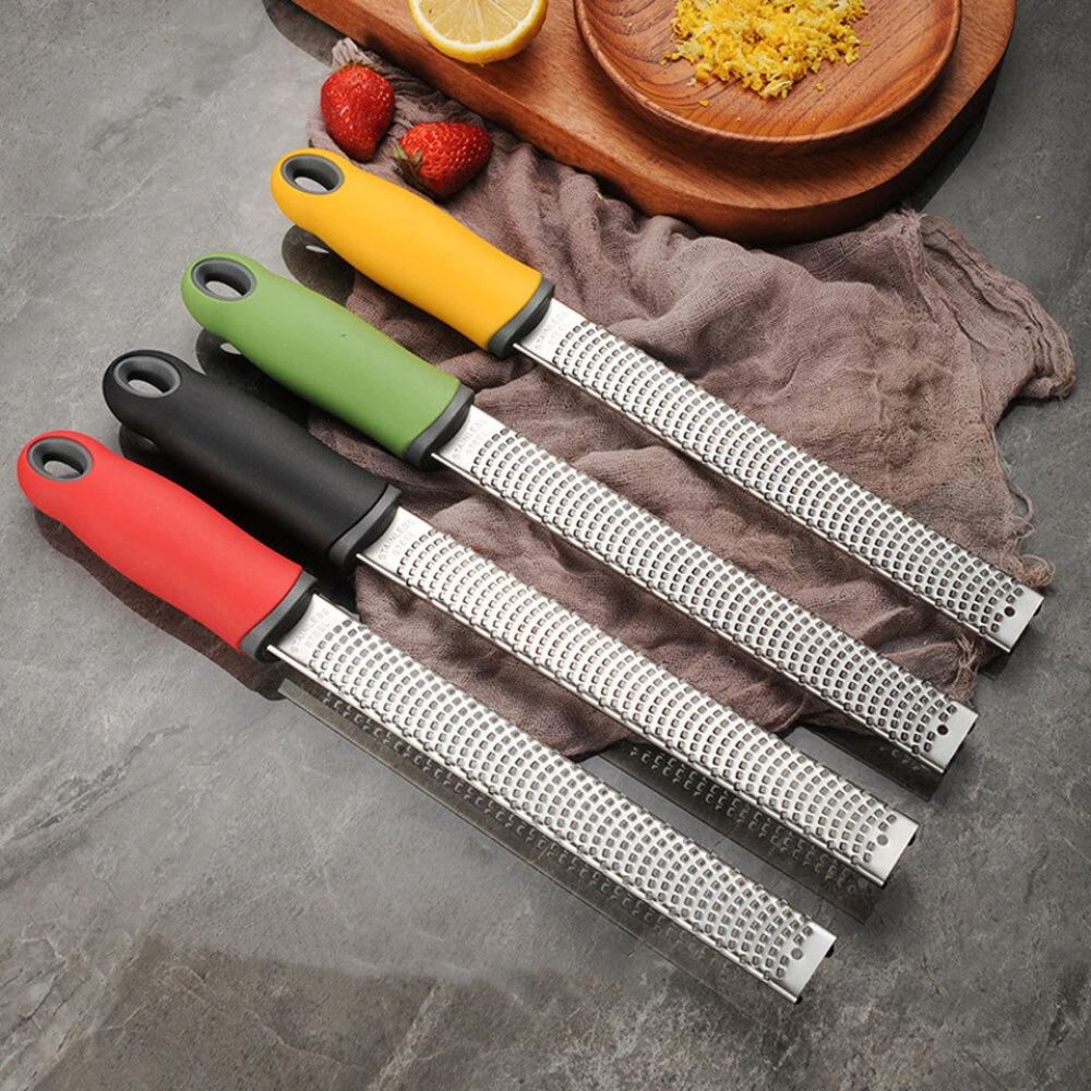 Stainless Steel Lemon Nutmeg Cheese Grater Hand Tool Zesters Slicer