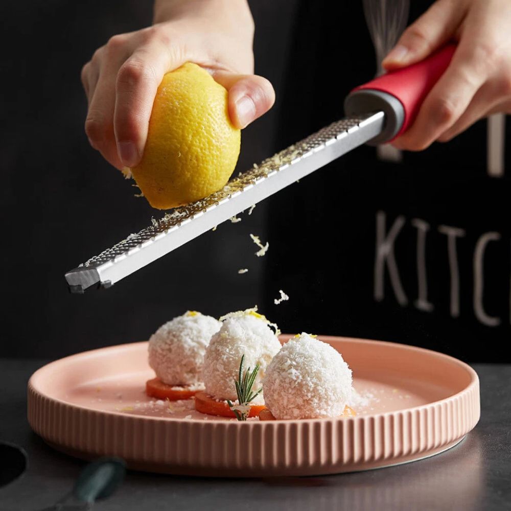 Stainless Steel Lemon Nutmeg Cheese Grater Hand Tool Zesters Slicer
