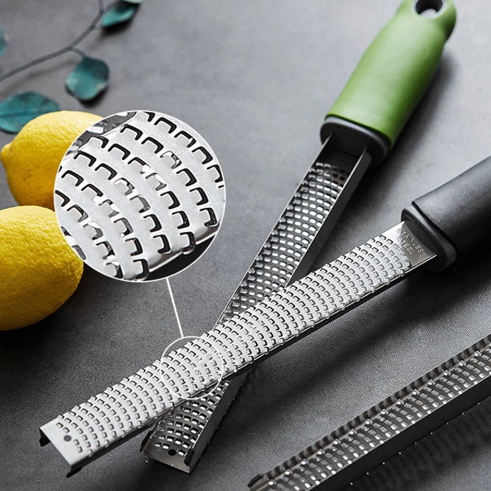Stainless Steel Lemon Nutmeg Cheese Grater Hand Tool Zesters Slicer