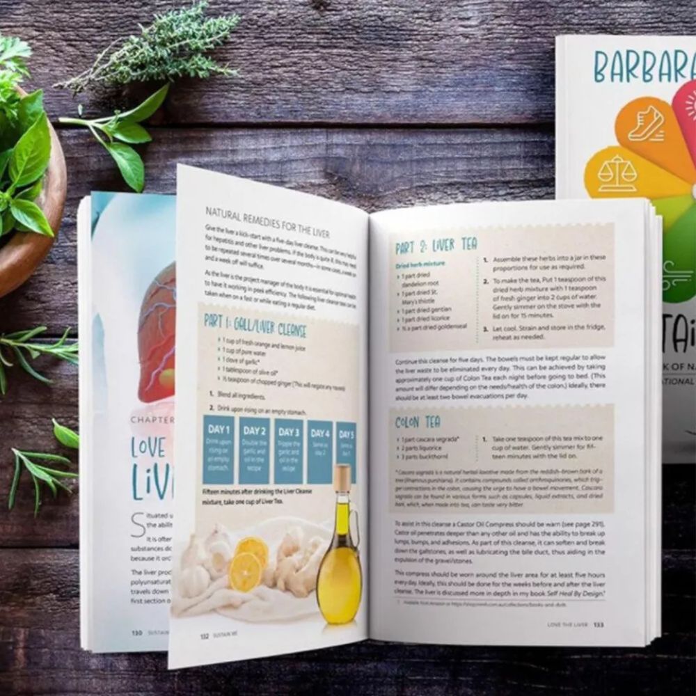 Sustain Me - Barbara O'Neill Book -The Comprehensive Natural Remedies Book Guide