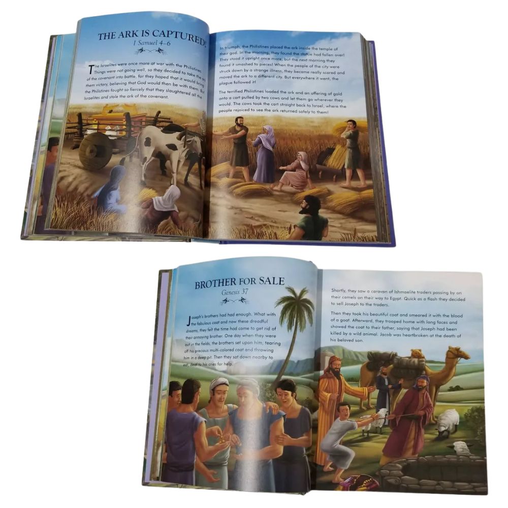 The Complete Illustrated Children's Bible Stories Picture Book Collection Love