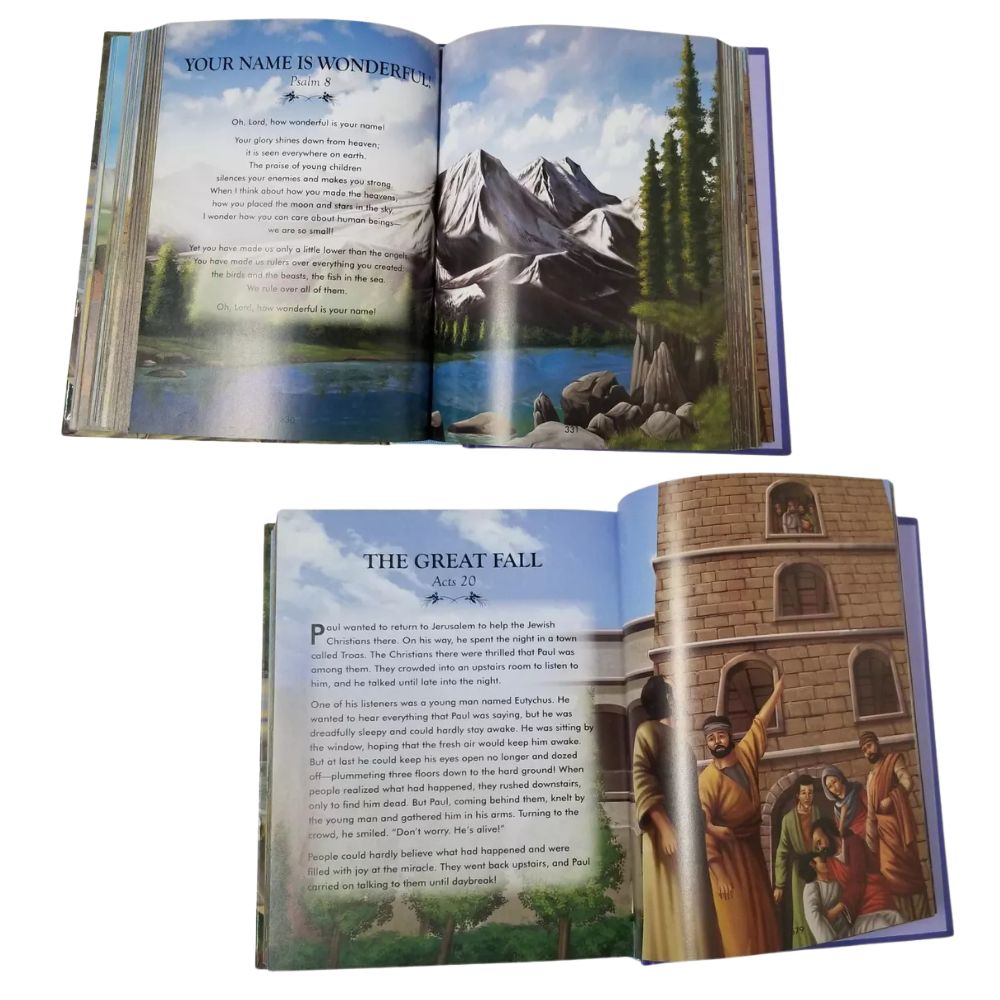 The Complete Illustrated Children's Bible Stories Picture Book Collection Love