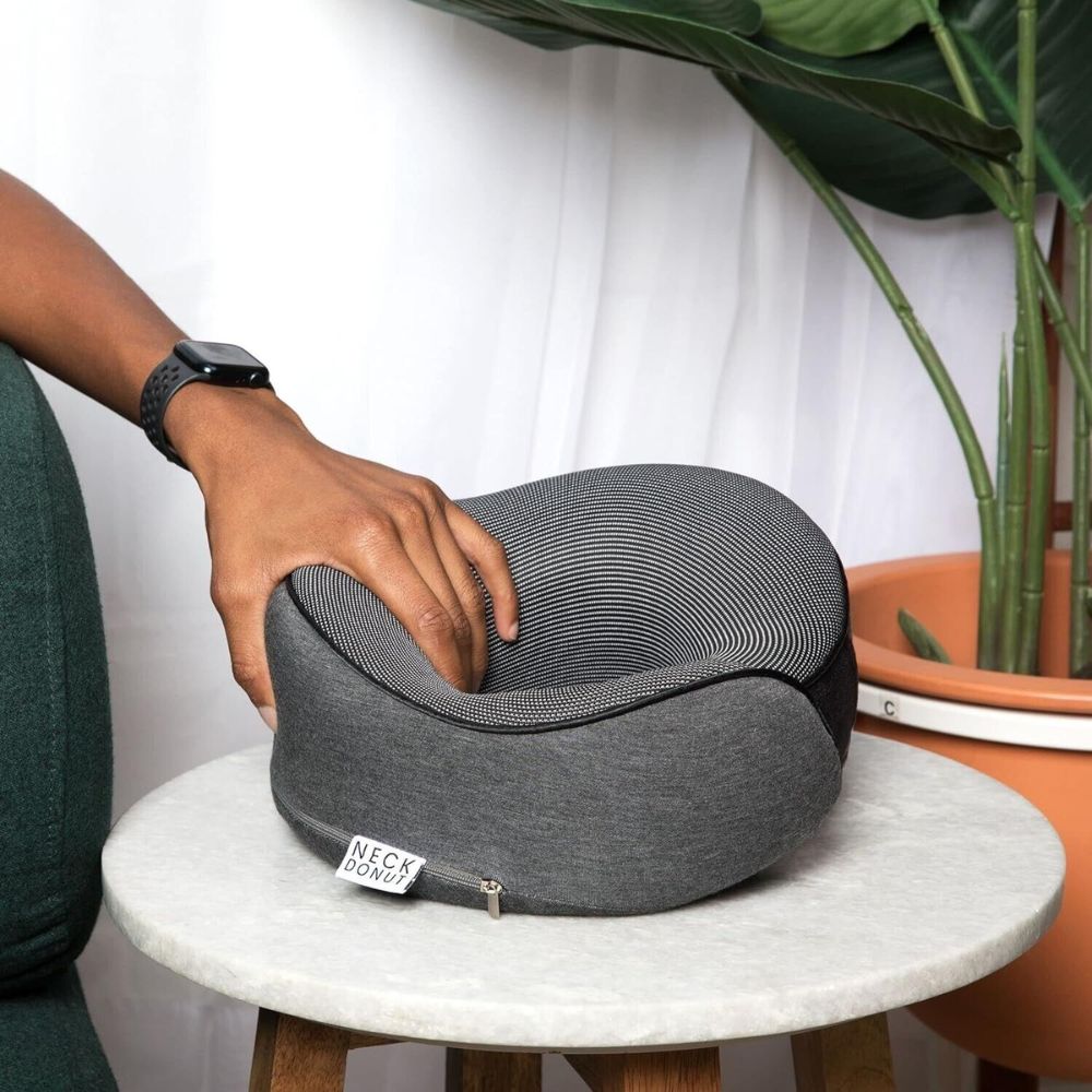 U Shaped Neck Pillow for Travel Memory Foam Comfortable & Breathable Soft