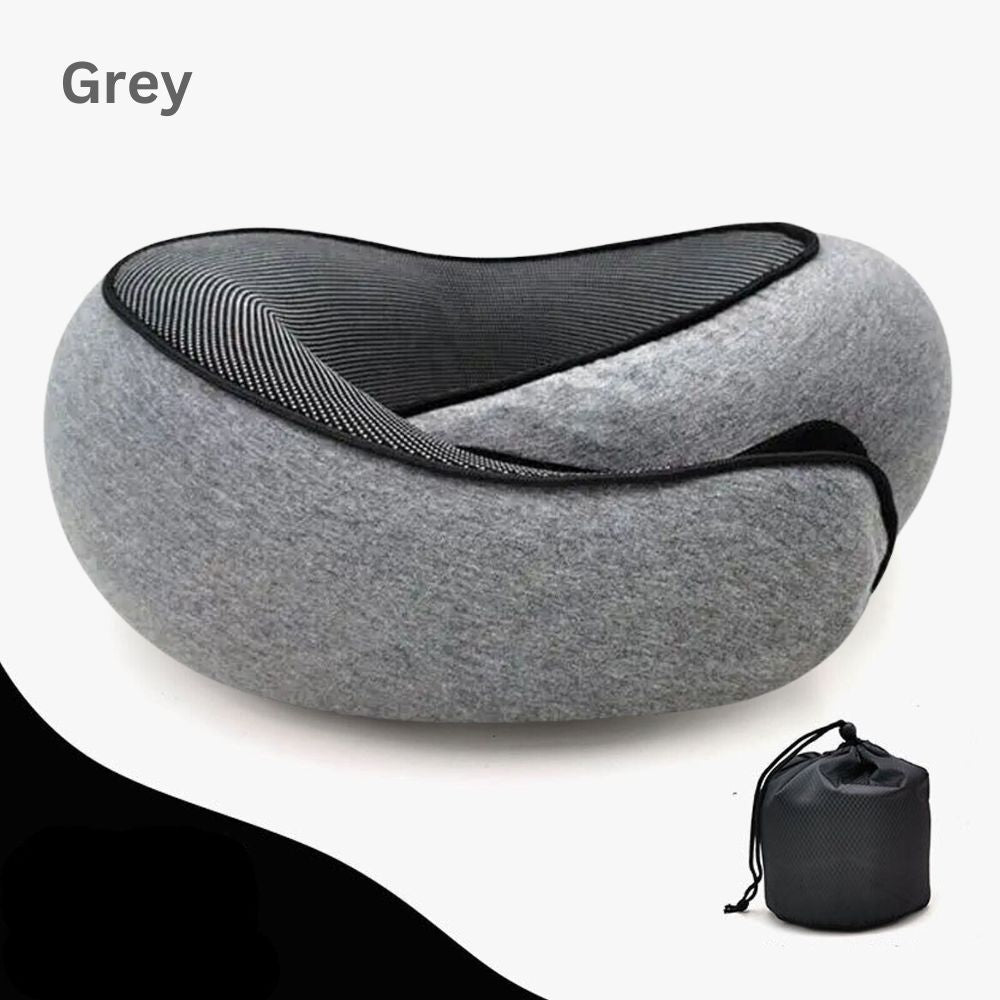 U Shaped Neck Pillow for Travel Memory Foam Comfortable & Breathable Soft