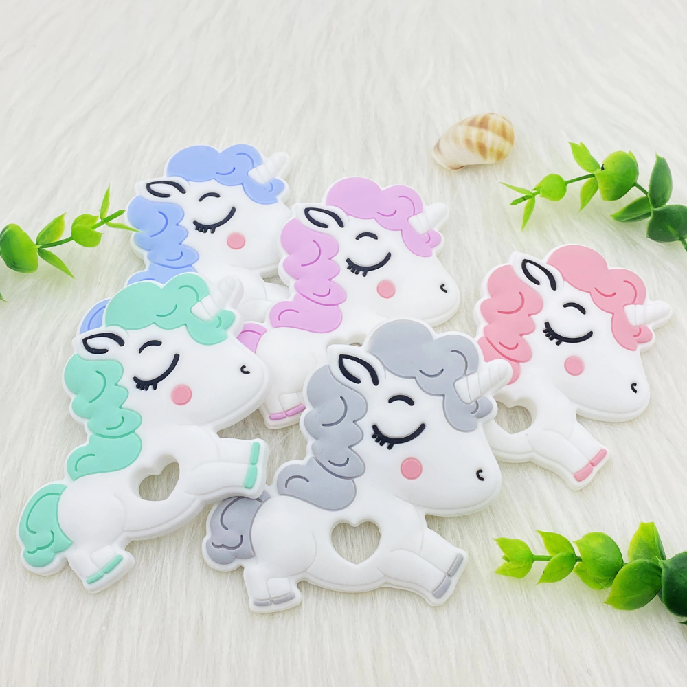 Unicorn Sensory Chew Necklace For Biting, Teething, Autism, ADHD & Fidgeting