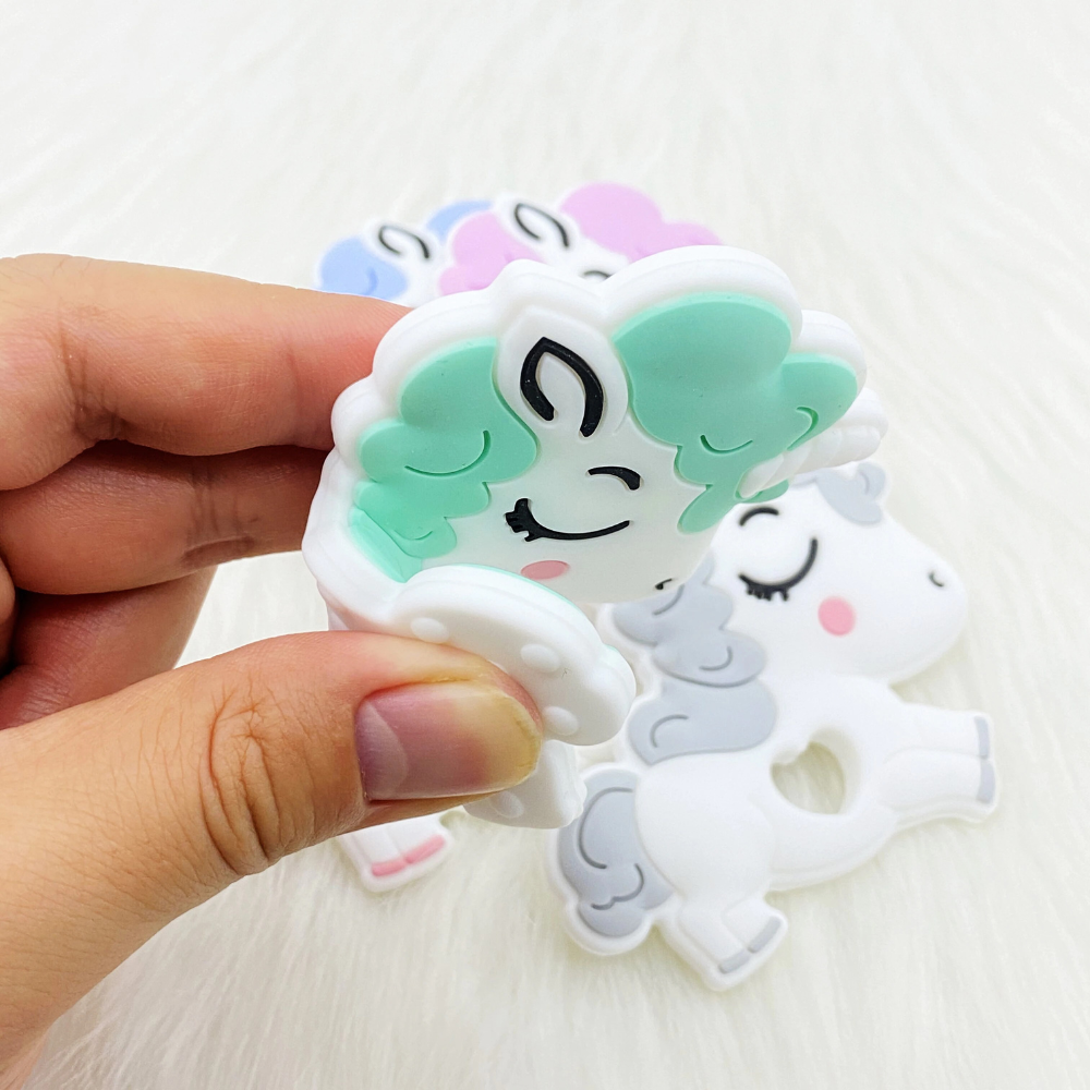 Unicorn Sensory Chew Necklace For Biting, Teething, Autism, ADHD & Fidgeting