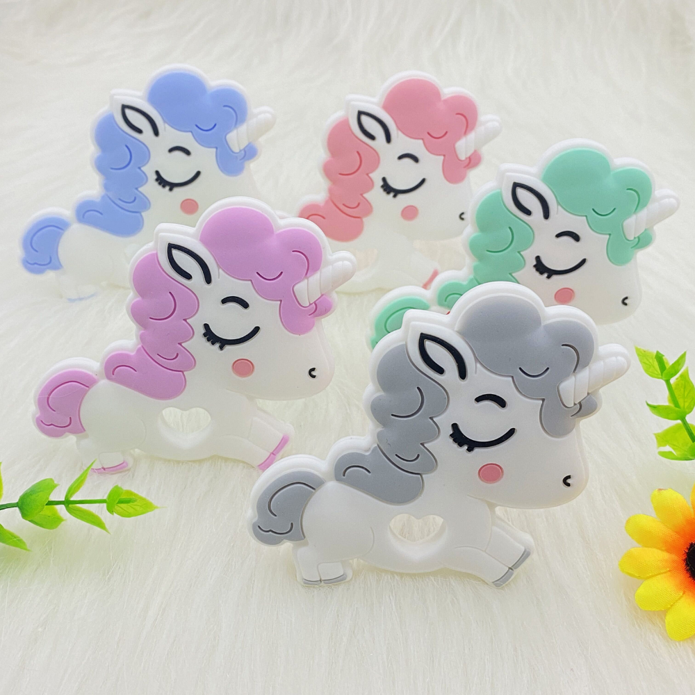 Unicorn Sensory Chew Necklace For Biting, Teething, Autism, ADHD & Fidgeting