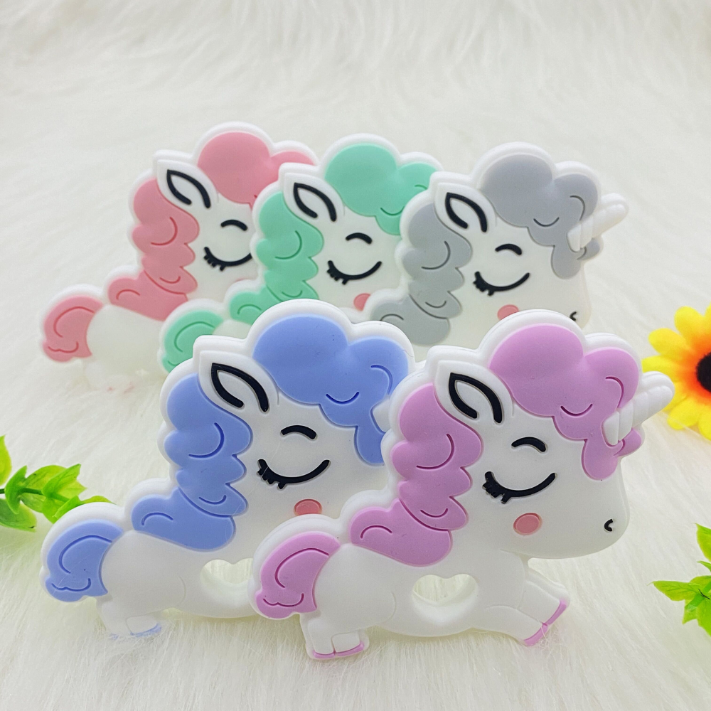 Unicorn Sensory Chew Necklace For Biting, Teething, Autism, ADHD & Fidgeting