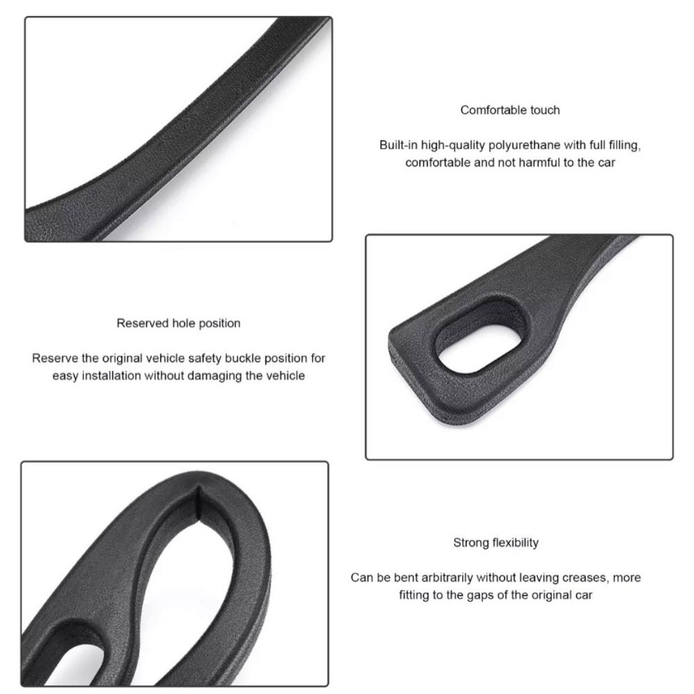 Universal Car Seat Gap Filler Spacer Safe Soft Auto PU Holster Blocker Pads AU