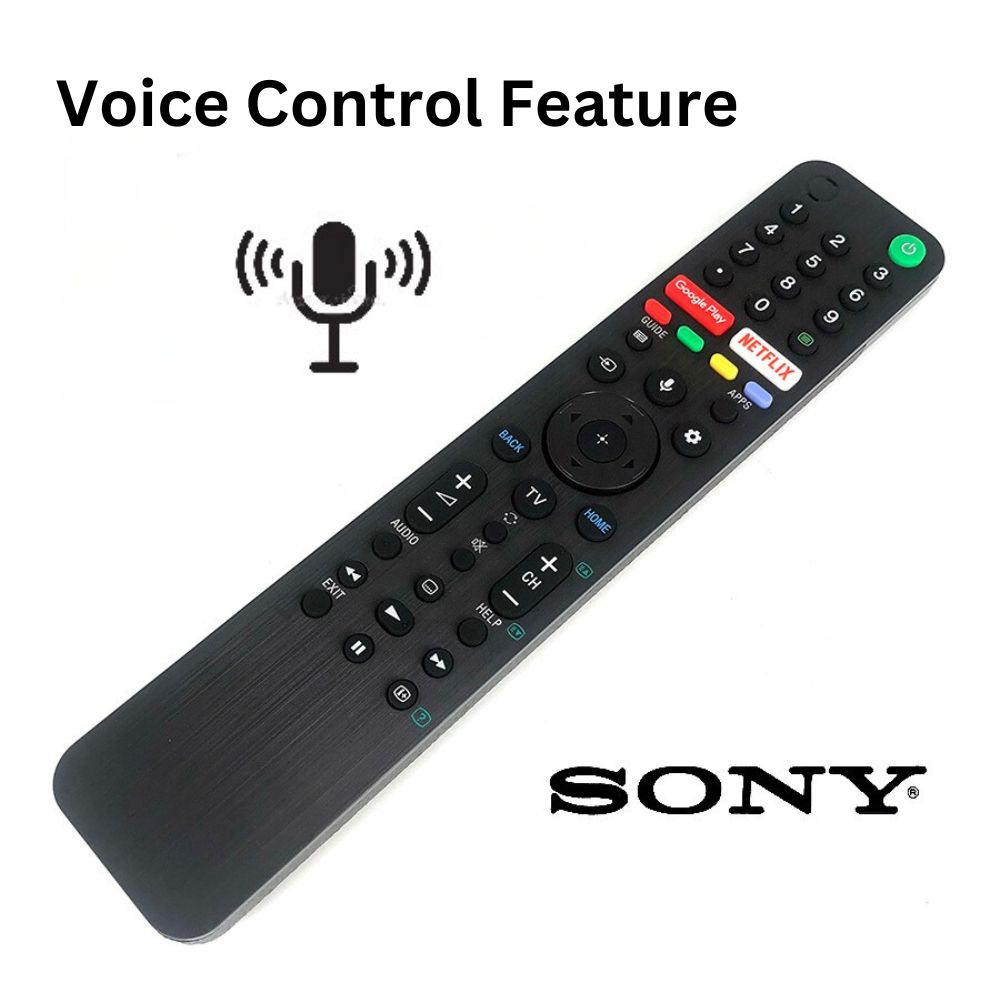 VOICE CONTROL TV Remote for Sony Bravia Universal Replacement Smart Netflix LCD/LED