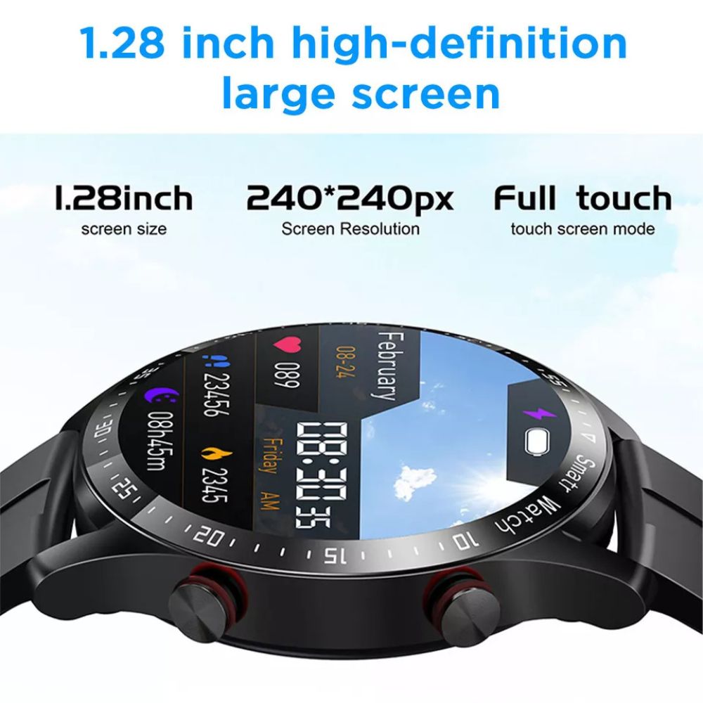 Waterproof Smart Watch For Men/Women Smartwatch Bluetooth iPhone Samsung