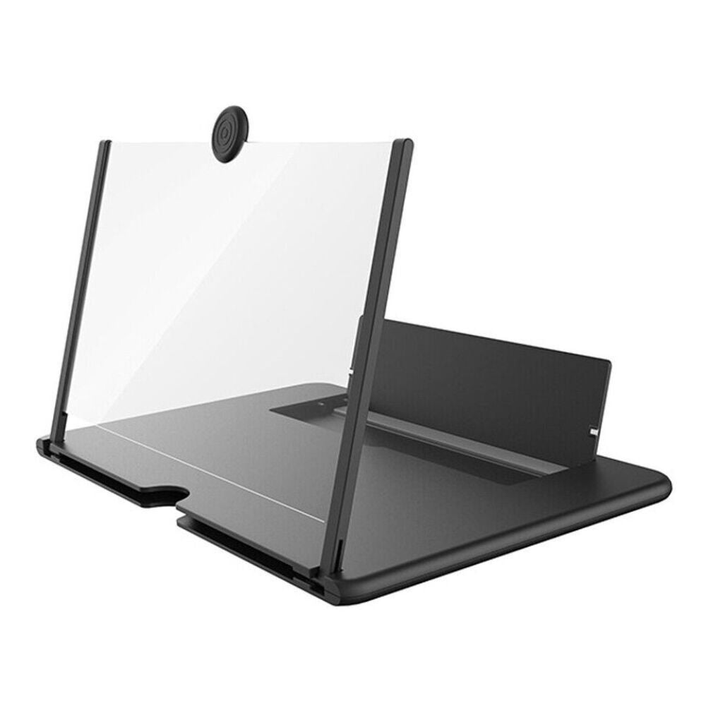 12" Folding Screen Magnifier Amplifier Stand 3D Adjustable Mobile Phone HD Video