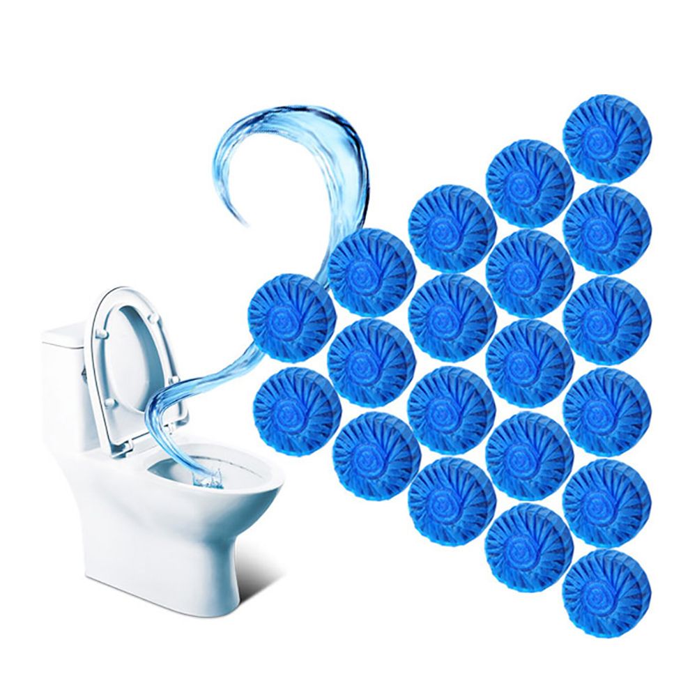 30PK Toilet Deodoriser Cleans Freshens Blocks Foaming Protect