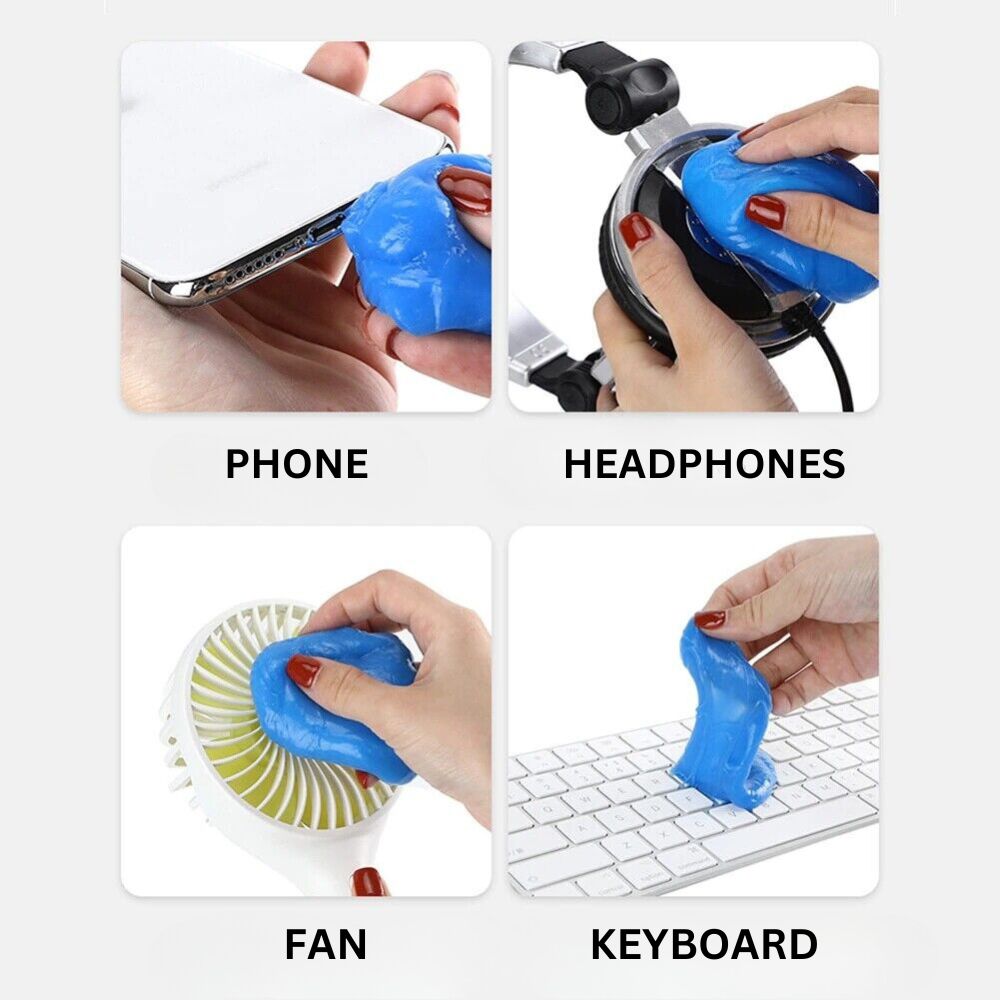 3X Universal Super Clean Cleaning Gel Dust Cleaner For PC Keyboard Car