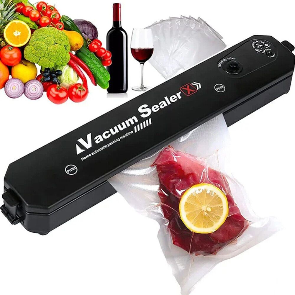AU Plug Automatic Vacuum Sealer Food Packing Machine Vacuum Food Bags