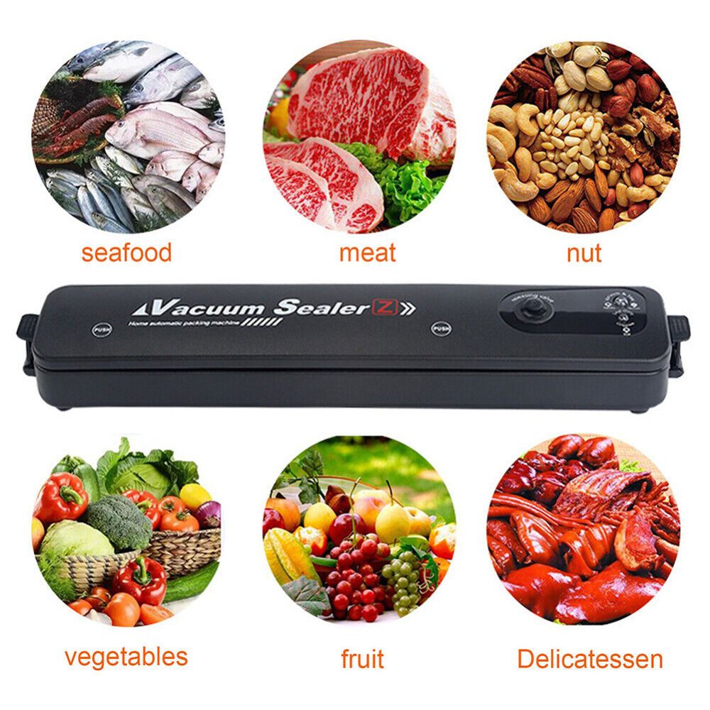 AU Plug Automatic Vacuum Sealer Food Packing Machine Vacuum Food Bags