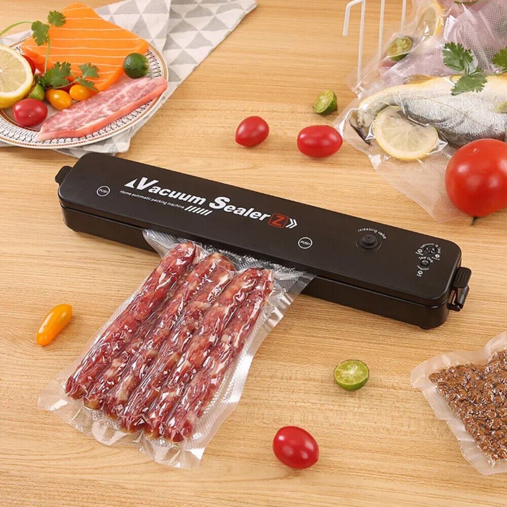 AU Plug Automatic Vacuum Sealer Food Packing Machine Vacuum Food Bags