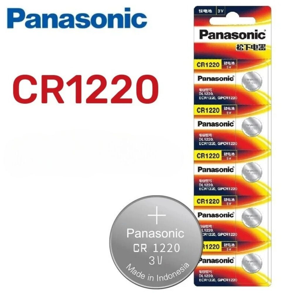 Panasonic Battery Button Coin Cell Lithium Battery CR1220 CR1616 CR1620 CR1632 CR2016 CR2025 CR2032 CR2430 CR2450